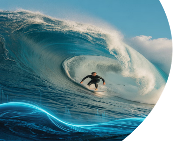 surfando no tsunami